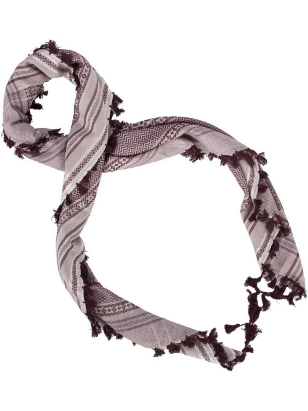 Cotton Tactical Desert Shemagh Keffiyeh Scarf for Men - Versatile Head & Neck
